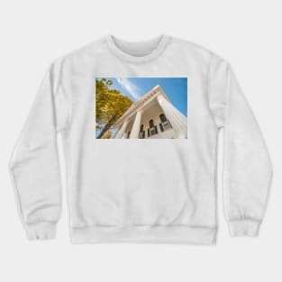 Rising columns of Windham County Courthouse, Vermont USA Crewneck Sweatshirt